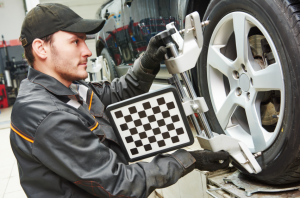 Wheel alignment services